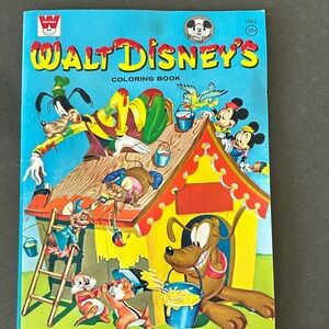 Walt Disney's Coloring Book - Blue Cover